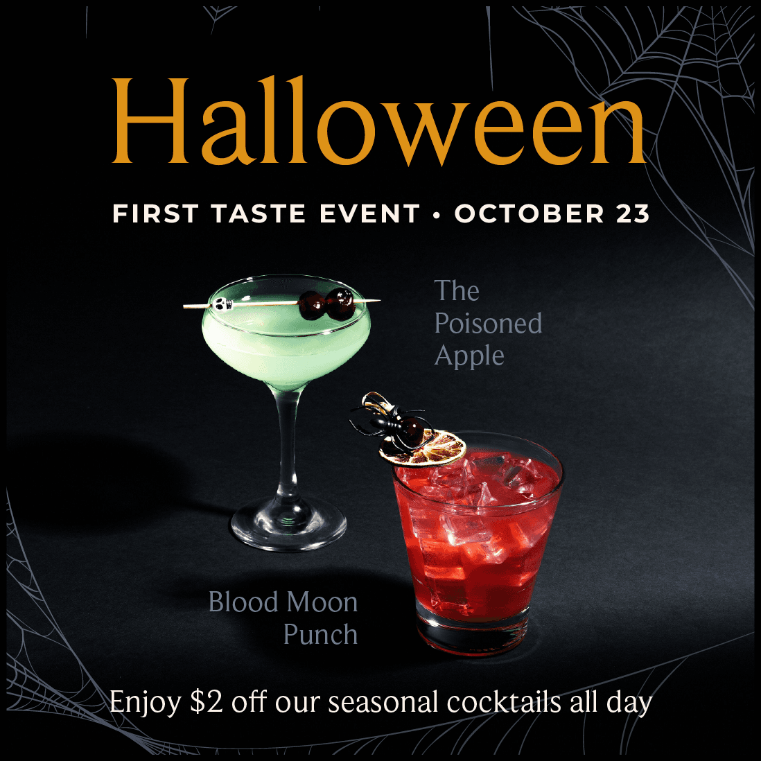 Halloween First Taste Event
